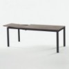 Mesa Eos Extensible Cerámica de Ingenia. Mesas extensibles para comedor.