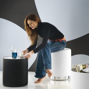 Pouf Wow 480 de Pedrali. Poufs de diseño. Poufs para exteriores modernos.