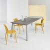 Mesa Kalua Extensible Melamina de Ingenia. Mesas extensibles para comedor.