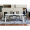Mesa Kalua Extensible Cristal  de Ingenia. Mesas extensibles para comedor.