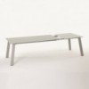 Mesa Kalua Extensible Cristal  de Ingenia. Mesas extensibles para comedor.