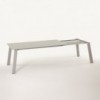 Mesa Kalua Extensible Cristal  de Ingenia. Mesas extensibles para comedor.