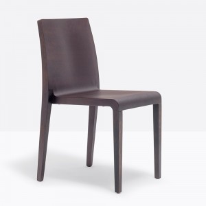Silla Young 420/421 de Pedrali. Sillas de diseño. Sillas de madera modernas.