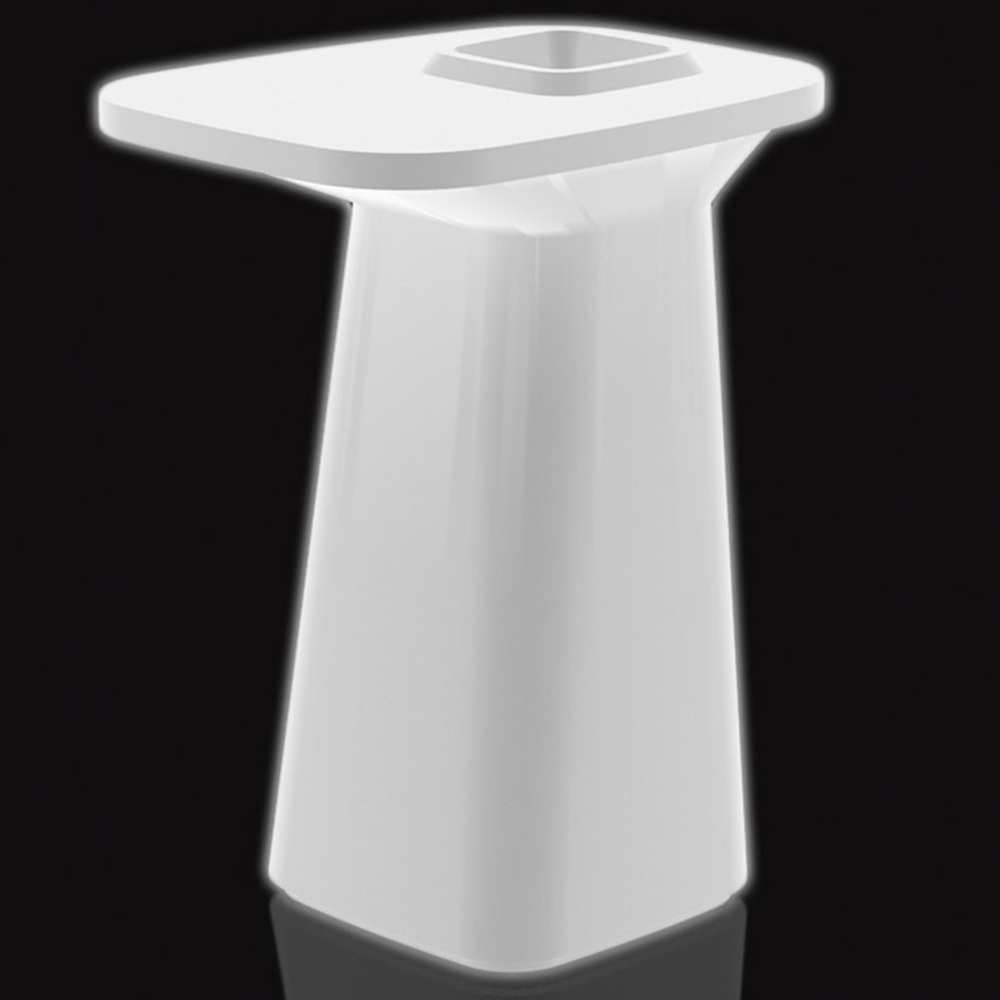 Mesa Macetero Light Moma High Autorriego Con Doble Pared y Luz Led