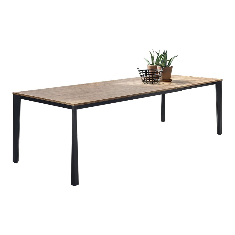 Mesa de melamina de diseño Prisma para salón de Ingenia.