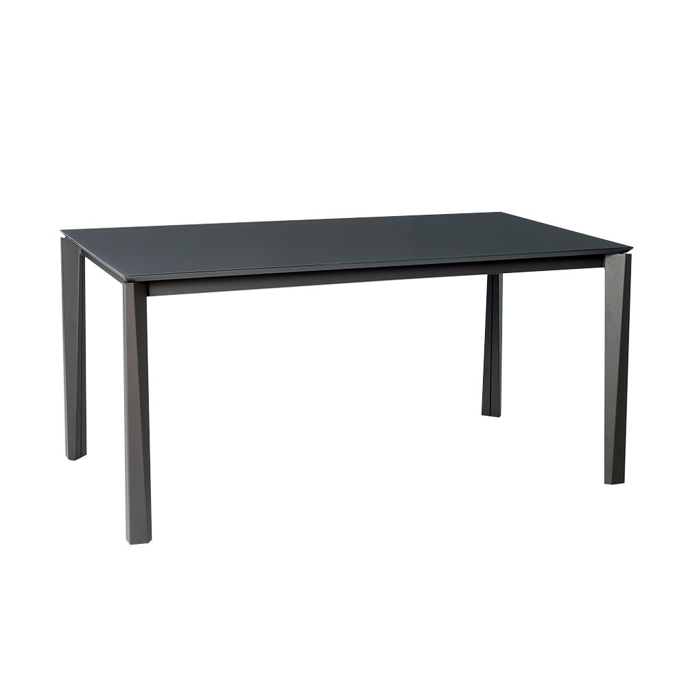 Mesa Prisma Extensible Cristal de Ingenia. Mesas extensibles para comedor.