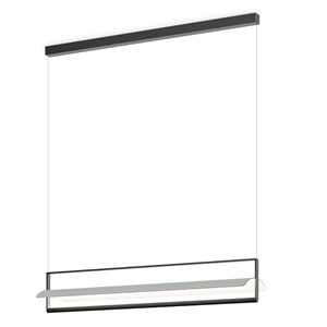 Lámpara suspensión Kontorno aluminio de Vibia. Tienda online de lámparas modernas.