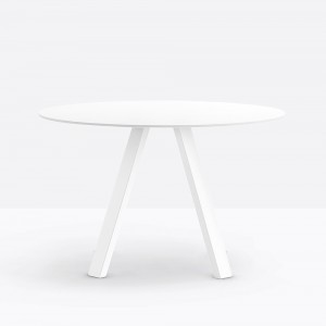 Mesa Arki-Table Redonda de Pedrali. Mesas de diseño. Mesas redondas mordernas.