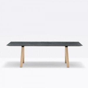 Mesa Arki-Table madera de Pedrali. Mesas de diseño. Mesas modernas contract.