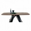 Mesa Twist Redondeada de Ingenia. Mesas modernas para comedor. Diseño italiano.