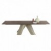 Mesa Twist Rectangular Melamina o Mármol de Ingenia. Mesas modernas para comedor.