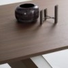 Mesa Twist Extensible Melamina o Mármol de Ingenia. Mesas para comedor.