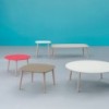 Mesa auxiliar Malmö Madera de Pedrali. Mesas auxiliares de diseño moderns.