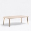 Mesa auxiliar Malmö Madera de Pedrali. Mesas auxiliares de diseño moderns.