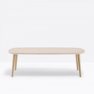 Mesa auxiliar Malmö Madera de Pedrali. Mesas auxiliares de diseño moderns.