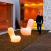 Lámpara suelo Sabinas con Luz Led y Mando a Distancia para Cambio de Color