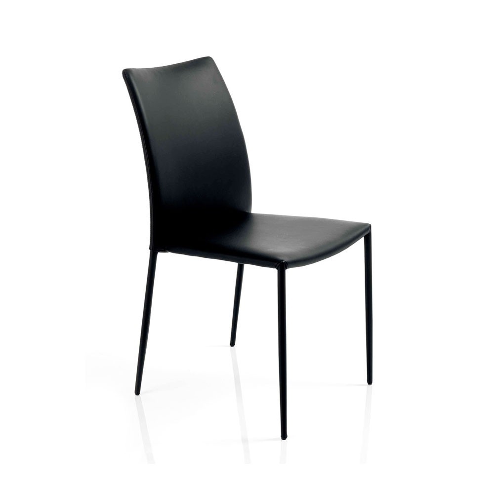 Silla Amy Ingenia. Sillas tapizadas para comedor. Sillas de ecopiel modernas.