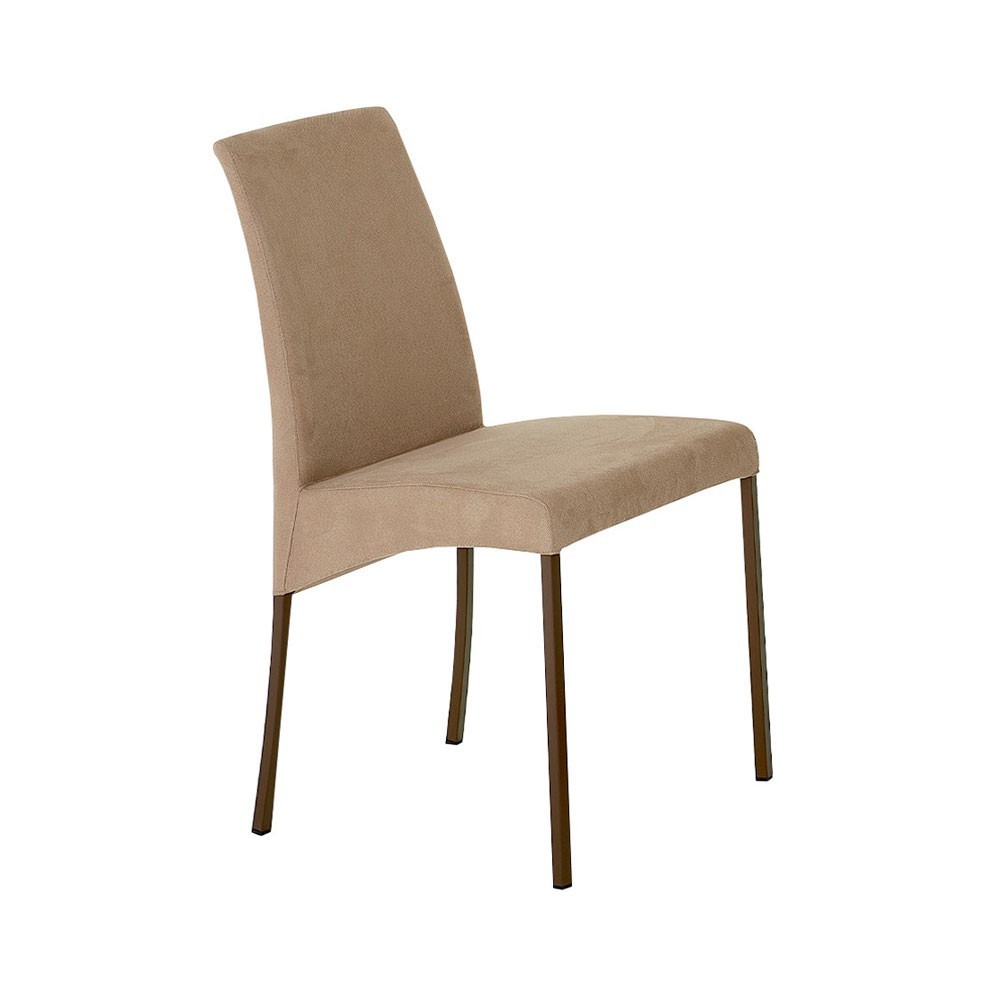 Silla Elias Ingenia. Sillas tapizadas para comedor. Sillas de ecopiel modernas.