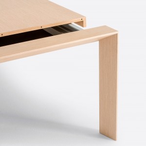 Mesa extensible Surface de Pedrali. Mesas de diseño. Mesas extensibles.