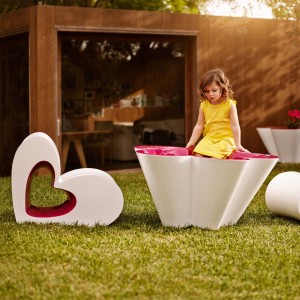 Silla Agatha en Forma de Corazón con Doble Pared | Muebles Lluesma