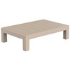 Mesa 120 Jut Fabricada en Resina con Acabado Mate o Brillo | Vondom