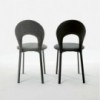 Silla Vittoria de Ingenia. Sillas de diseño italiano. Sillas tapizados en ecopiel.