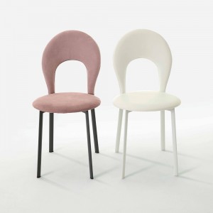 Silla Vittoria de Ingenia. Sillas de diseño italiano. Sillas tapizados en ecopiel.