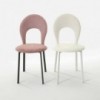 Silla Vittoria de Ingenia. Sillas de diseño italiano. Sillas tapizados en ecopiel.