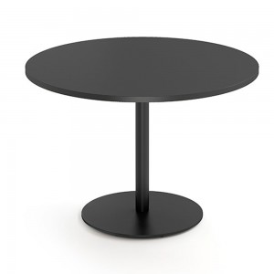 Mesa comedor Stan redonda de Viccarbe. Mobilario de diseño interior.  