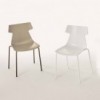 Silla Giulia Outdoor de Ingenia. Silla apilable para jardín. Sillas modernas.