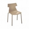 Silla Giulia Outdoor de Ingenia. Silla apilable para jardín. Sillas modernas.