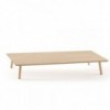 Mesa centro Maarten de Viccarbe. Diseños ideales para interiores. Diseño minimalista