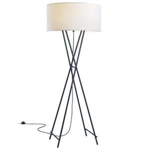 Lámpara Cala pie Metal 145 de Marset. Lámparas de pie diseño moderno. 