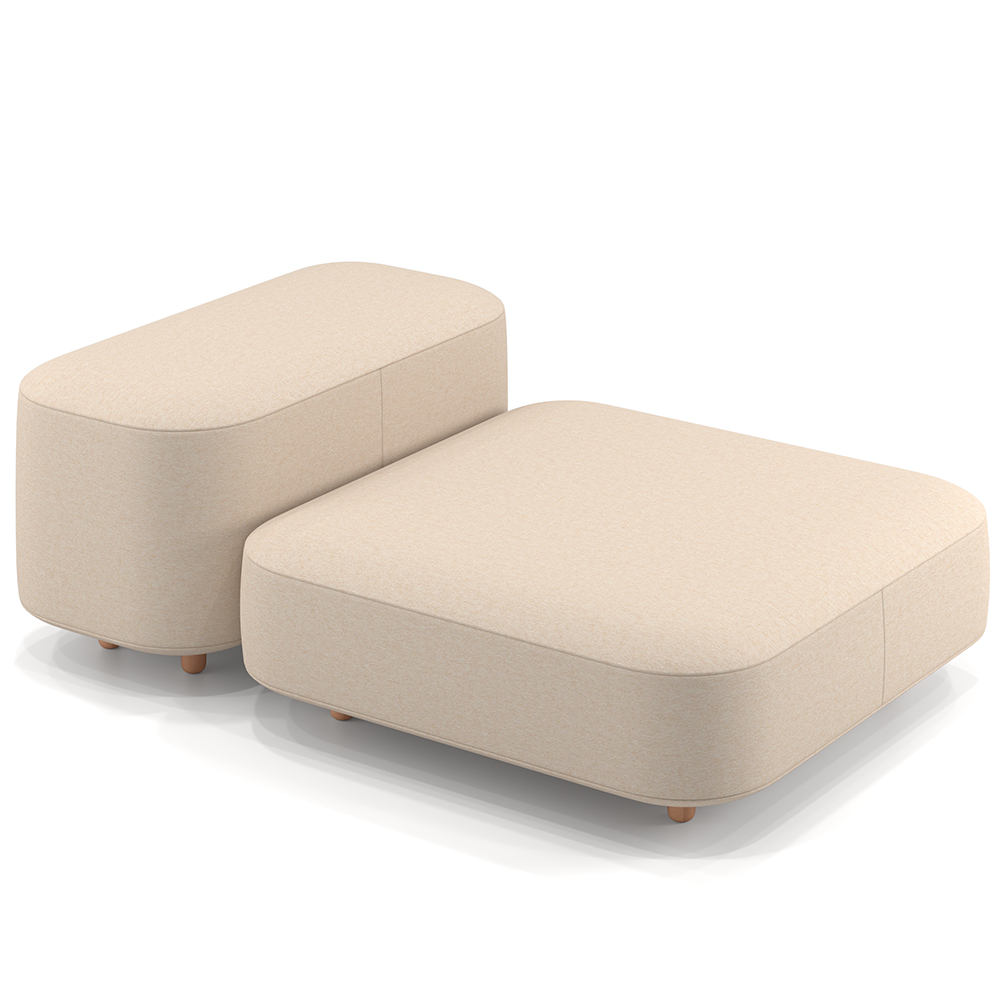 Conjunto de bancada Common Outdoor de Viccarbe. Mobilario para contract.