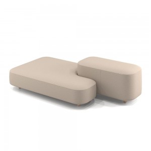 Conjunto de bancada Common Outdoor de Viccarbe. Mobilario para contract.