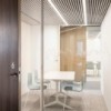 Silla Aava polipropileno patas Arper. Diseño moderno para interiores.