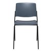 Silla moderna con respaldo abierto Ema de Enea. Silla original de diseño.