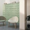 Butaca Adell Madera Arper. Butacas de diseño moderno para interiores.