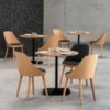 Silla moderna Kaiak 4L Enea. Diseño moderno ideal para ambientes interiores.