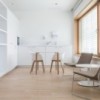 Silla Duna 02 polipropileno madera Arper. Mobiliario de diseño para contract.