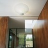 Lámpara techo funnel de Vibia. Diseño moderno para lámparas de salones.