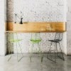 Taburete Leaf de Arper. Muebles de diseño. Taburetes modernos para exterior.