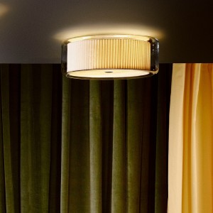 Plafón Mercer de Marset. Lámparas modernas. Lámparas de diseño para salón.