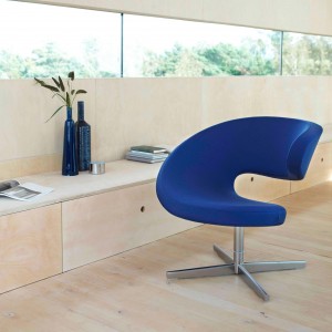 Sillón Peel Club de Variér. Sillón ergonómico para salón. Sillón de diseño.