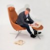 Sillón relax Kokon de Variér. Sillón ergonómico para salón. Sillón de diseño.