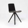 Silla Lottus Spin Enea. Moderno diseño fijo o giratorio en acero.