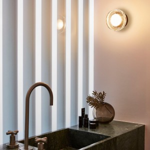 Aplique de pared Roc IP65 de Marset. Lámparas modernas para exterior. 