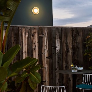Aplique de pared Roc IP65 de Marset. Lámparas modernas para exterior. 