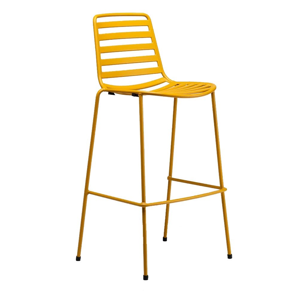 Taburete de acero Street de Enea. Mueble ideal para jardín o terrazas.