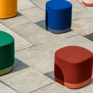 Puff Puck Enea. Muebles prácticos de diseño ideal para interiores.